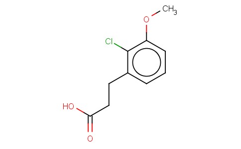 3-(2-CHLORO-3-METHOXYPHENYL)PROPIONIC ACID